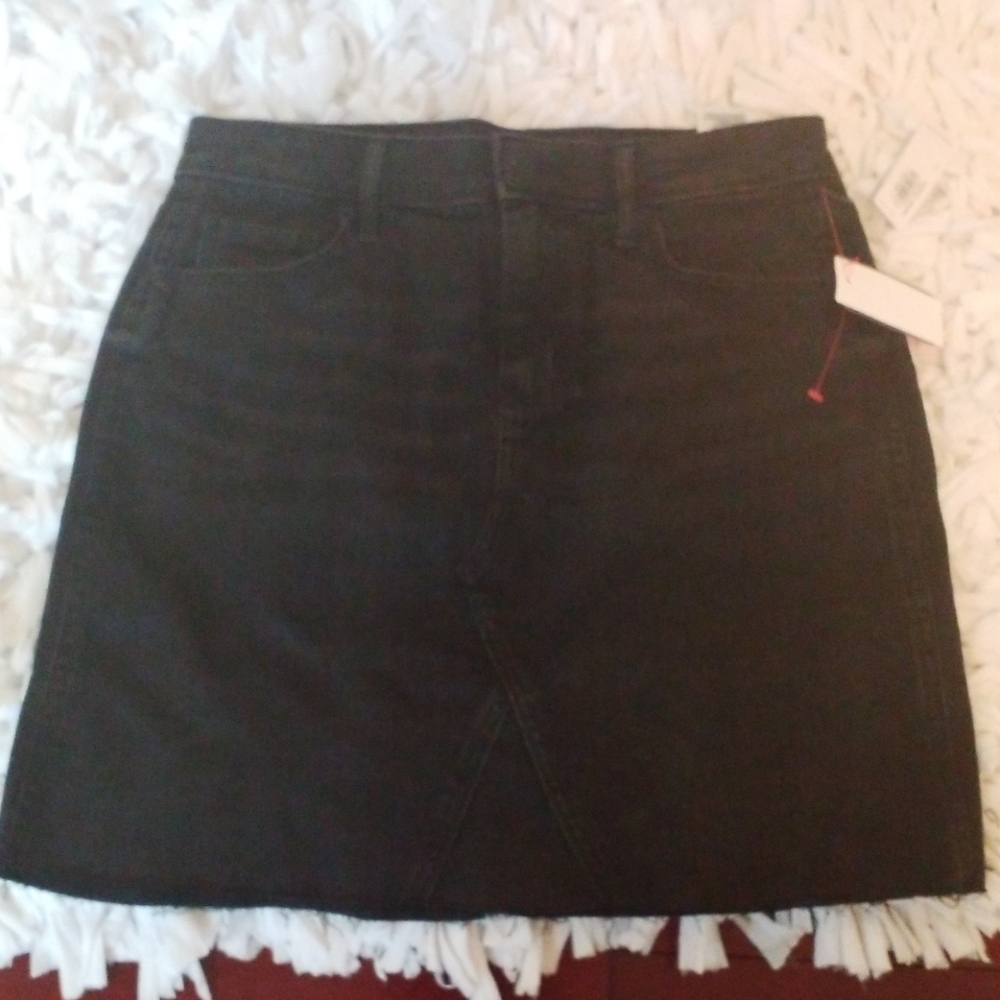 Old Navy Black Jean Skirt